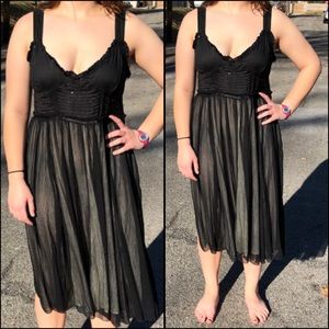 Luigi Bertolli Chiffon Ruffled Dress SZ 14! NEW!